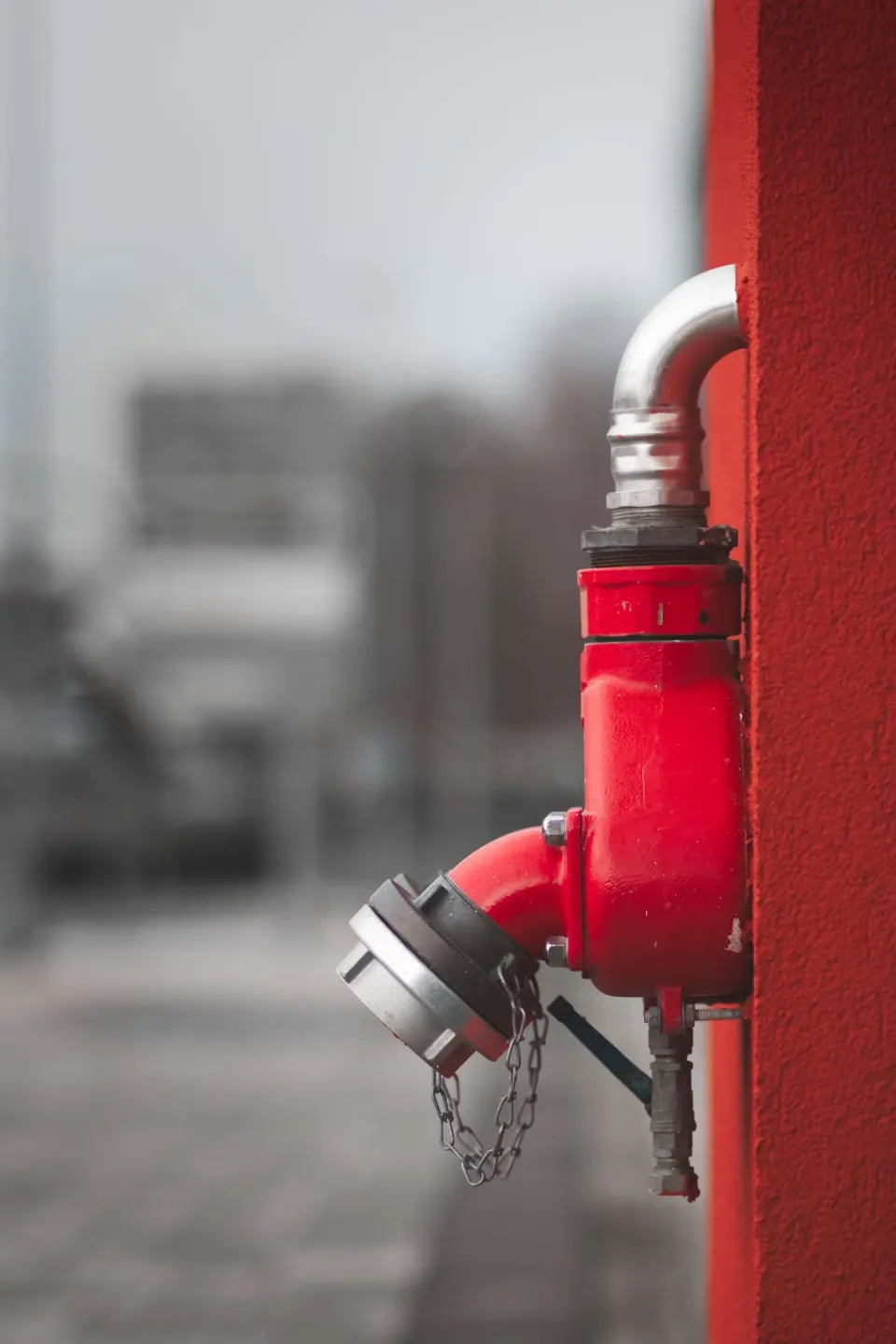 Fire Hydrant — Plumbing — Fire Hydrant, Wall, Pipe Fitting, Plumbing, Plumbing